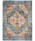 Nourison Passion Area Rug PSN23-Ivory/Light Blue