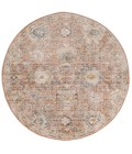 Nourison Oushak Home Rust OUS01 4 ft. X Round Rug