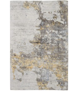 kathy ireland Home Ki37 Safari Dreams - Ki371 Ivory Gold Area Rug 3 ft. 9 X 5 ft. 9 Rectangle