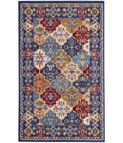 Nourison Grafix - Grf31 Multicolor Area Rug 3 ft. X 5 ft. Rectangle