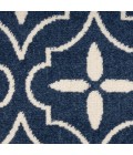 Nourison Home Nourison Essentials Navy Ivory NRE04 4 ft. X 6 ft. Rectangle Rug