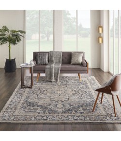kathy ireland Home Ki38 Moroccan Celebr - Ki381 Navy Area Rug 9 ft. 3 X 12 ft. 9 Rectangle