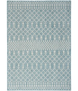 Nourison Positano Aqua POS02 4 ft. X 6 ft. Rect. Rug