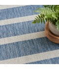 Nourison Positano Navy Ivory POS03 6 ft. X 9 ft. Rect. Rug