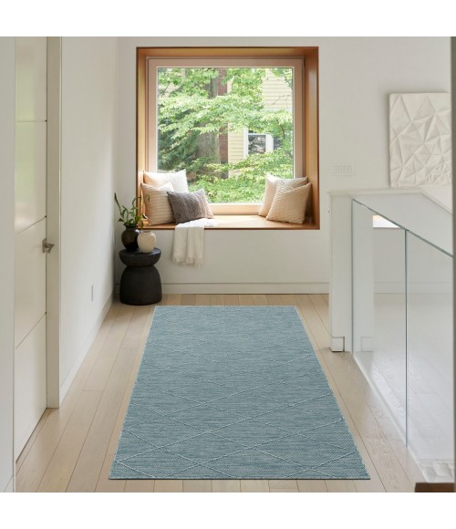 Nourison Washable Solutions Aqua WSL01 3 ft. X 5 ft. Rect. Rug