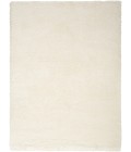 Nourison Luxurious Shag Ivory LXR05 4 ft. X 6 ft. Rect. Rug