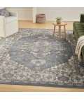 Nourison Concerto Blue CNC05 5 ft. 3 in. X 7 ft. 3 in. Rect. Rug