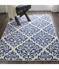 Nourison Grafix Area Rug GRF06-White/Blue
