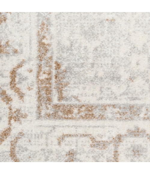 Nourison Astra Machine Washable Grey ASW11 2 ft. 2 in. x 8 ft. Rect. Rug