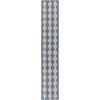 Nourison Positano Navy Blue POS04 2 ft. 2 in. X 12 ft. Rect. Rug