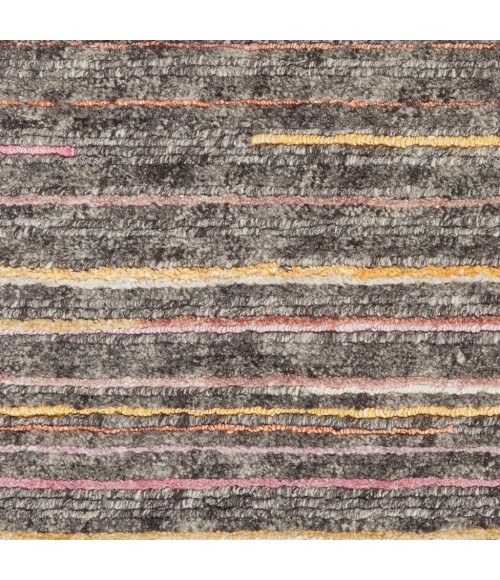 Nourison Plateau Area Rug PAE01-Grey/Flame