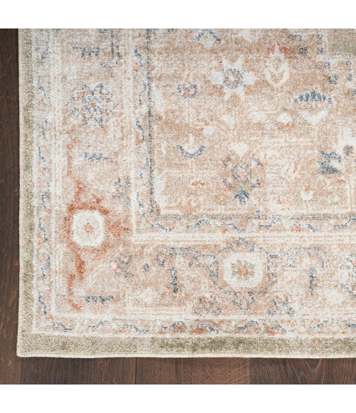 Nourison Astra Machine Washable Area Rug ASW11 Sage Multi