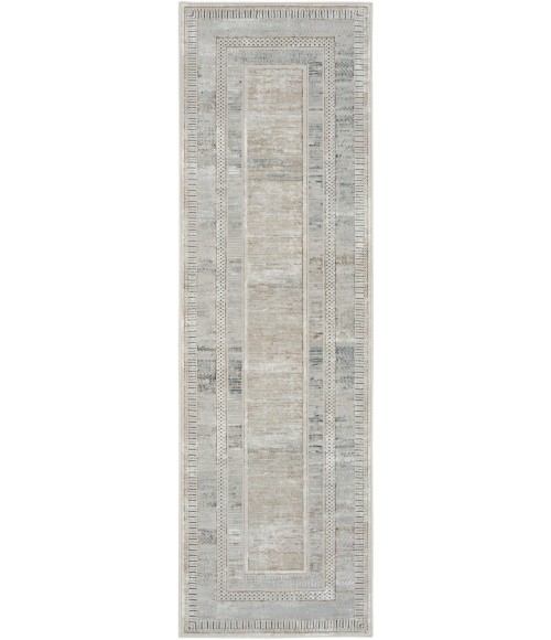 Nourison Glam Ivory Multicolor GLM07 2 ft. 3 in. X 7 ft. 6 in. Rect. Rug
