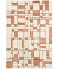 Nourison Nordic Ivory Rust NRC17 4 ft. X 6 ft. Rect. Rug
