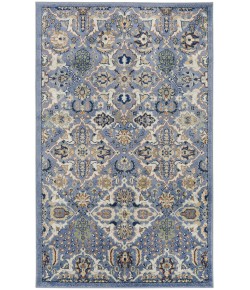 Nourison Allur Light Blue ALR03 4 ft. X 6 ft. Rectangle Rug