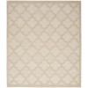Nourison Easy Care Cream NES01 10 ft. X 14 ft. Rect. Rug