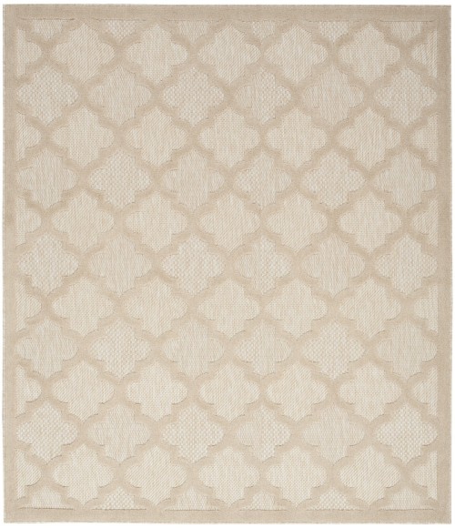 Nourison Easy Care Cream NES01 10 ft. X 14 ft. Rect. Rug