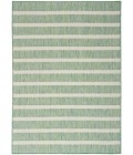 Nourison Positano Blue Green Ivory POS03 7 ft. X 10 ft. Rect. Rug