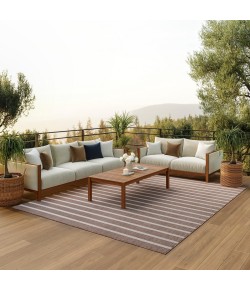 Nourison Positano Natural Ivory POS03 9 ft. X 12 ft. Rect. Rug