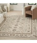 Nourison Serenity Home Ivory Mocha SRH02 10 ft. X 14 ft. Rect. Rug