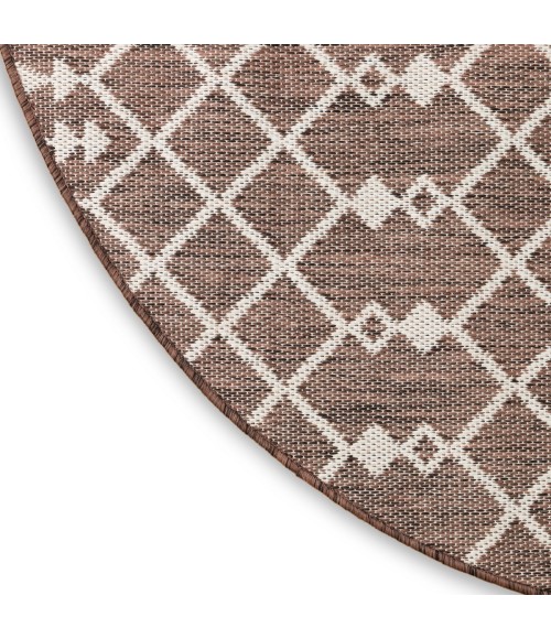 Nourison Positano Natural POS02 6 ft. X Round Rug