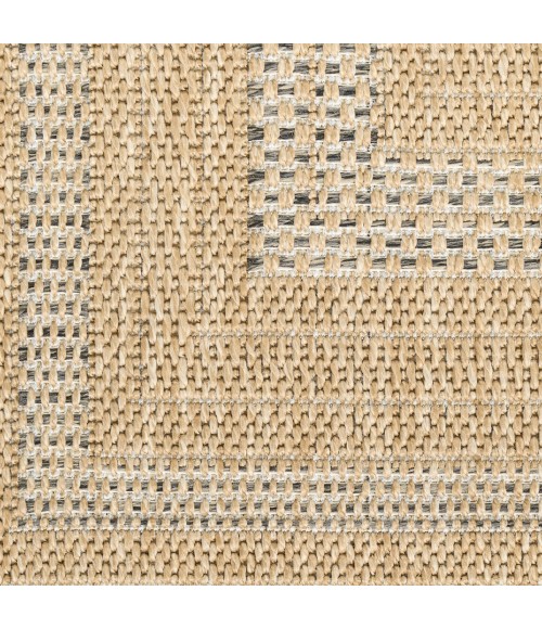 Nourison Tulum Taupe Grey TLM04 3 ft. X 5 ft. Rect. Rug