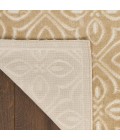 Nourison Washable Charm Beige Ivory WCH03 4 ft. X 6 ft. Rect. Rug