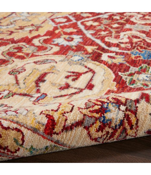 Nourison MAJESTIC Area Rug Nourison Majestic Area Rug MST04-Red
