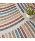 Nourison Astra Machine Washable Area Rug Nourison Astra Machine Washable Area Rug ASW08 Ivory/Multi
