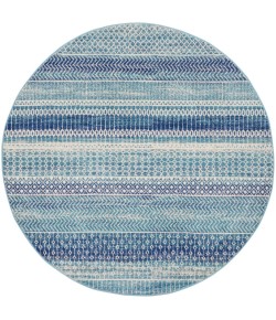 Nourison Passion - Psn26 Navy Blue Area Rug 5 ft. 3 X Round