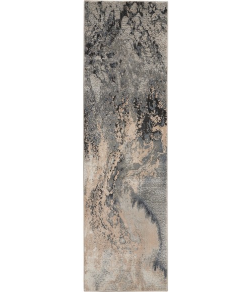 Nourison MAXELL Area Rug Nourison Maxell Runner Area Rug MAE08-Grey