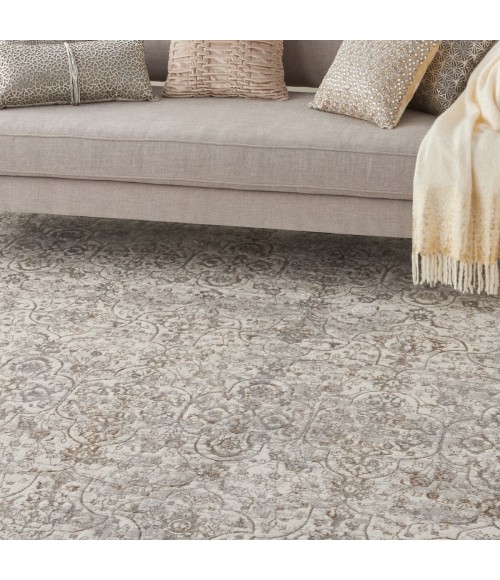 Nourison Royal Terrace Beige KI43 8 ft. X 10 ft. Rect. Rug