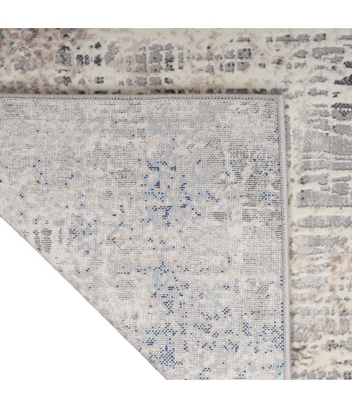 Calvin Klein Infinity Area Rug IFN01 Blue Multicolor
