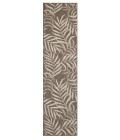 Nourison Garden Oasis Mocha GOA01 2 ft. X 8 ft. Rect. Rug