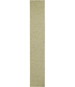 Nourison Positano Green POS01 2 ft. 2 in. X 12 ft. Rect. Rug