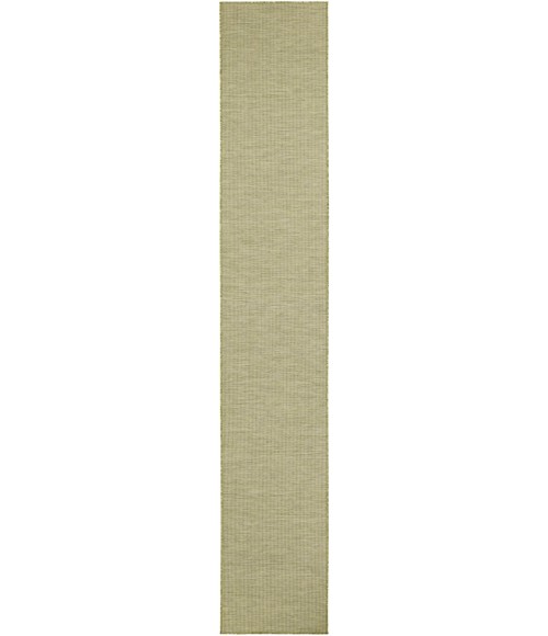 Nourison Positano Green POS01 2 ft. 2 in. X 12 ft. Rect. Rug