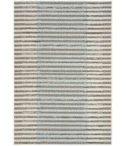 Nourison Nordic Ivory Blue NRC15 4 ft. X 6 ft. Rect. Rug