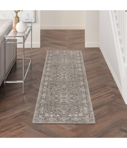 Nourison Concerto Grey CNC05 2 ft. 2 in. X 7 ft. 6 in. Rect. Rug