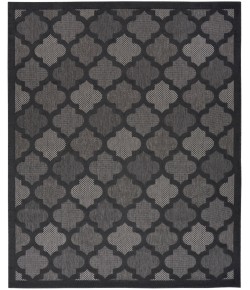 Nourison Easy Care - Nes01 Charcoal Black Area Rug 8 ft. X 10 ft. Rectangle