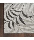 Nourison Garden Oasis Grey GOA01 2 ft. X 6 ft. Rect. Rug