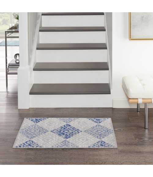 Nourison WHIMSICLE Area Rug Nourison Whimsicle Area Rug WHS18-Grey Blue