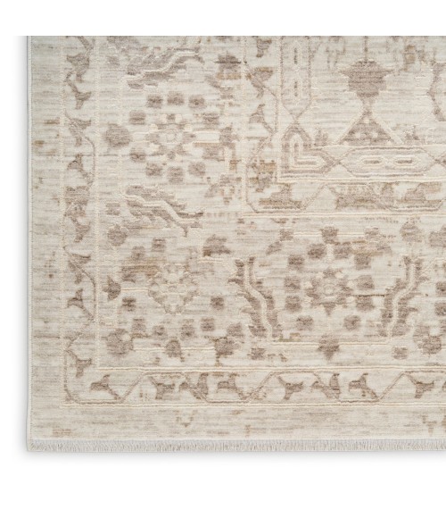 Nourison Shadows Ivory Grey SHW05 6 ft. X 9 ft. Rect. Rug