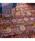 Nourison VINTAGE KASHAN Area Rug Nourison Vintage Kashan Area Rug VKA03-Red/Multicolor