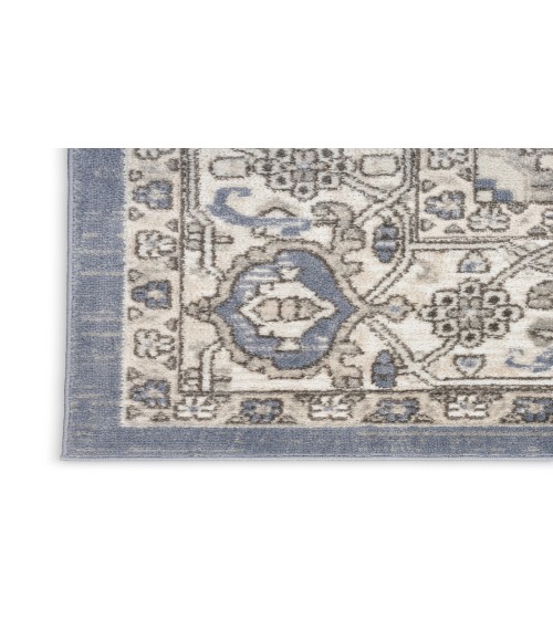 Nourison Concerto Blue CNC05 7 ft. 10 in. X 9 ft. 10 in. Rectangle Rug
