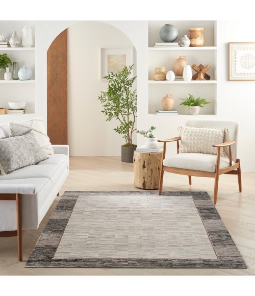 Nourison Desire Area Rug DSR02 Grey/Black