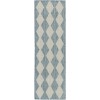Nourison Positano Aqua POS04 2 ft. X 6 ft. Rect. Rug