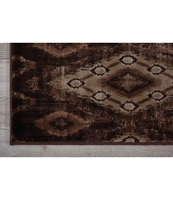 Nourison Karma Chocolate KRM02 9 ft. X 13 ft. Rect. Rug