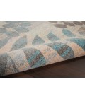 Nourison Tranquil Area Rug TRA01-Ivory/Light Blue