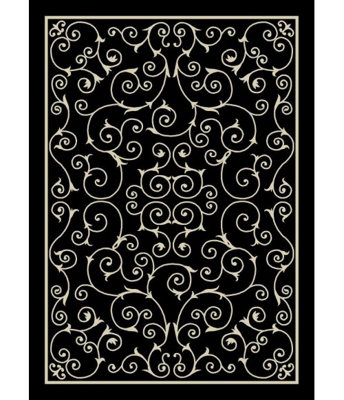 Nourison Home & Garden Area Rug RS019 Black 10' x 13'