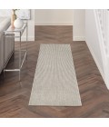 Nourison Textured Home Ivory Mocha TXH01 2 ft. 3 in. X 7 ft. 6 in. Rect. Rug